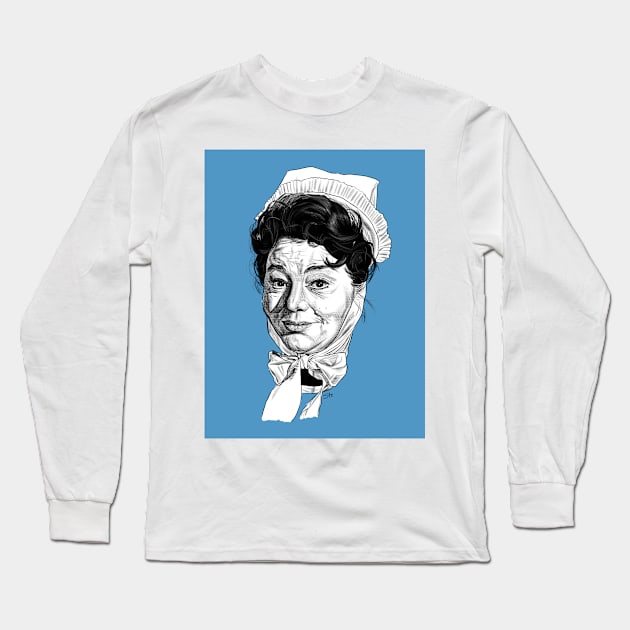 Hattie Jacques Long Sleeve T-Shirt by ste1bro